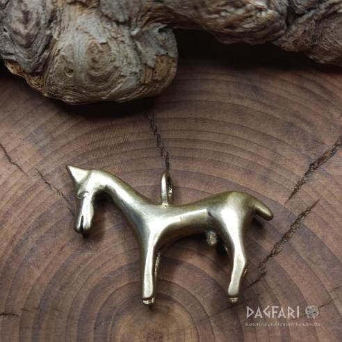 Antike Gälisches Pferd - bronze