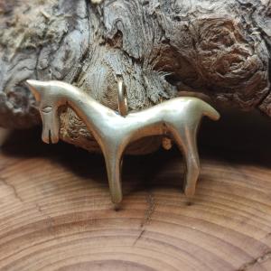 Starověký Galský kůň - bronz