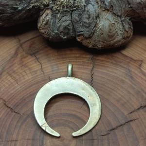 Luneta - Oblíbená mosazná Lunice Měsíční srpek 2