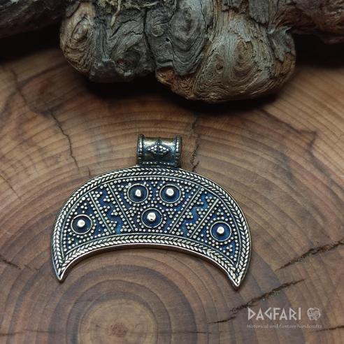 Bronze Replik einer Lünette aus der Altstadt, Lunice zu Großmähren, Granulation