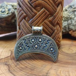 Bronze replica of a lunice from the Old Town, Lunette to Great Moravia, granulation