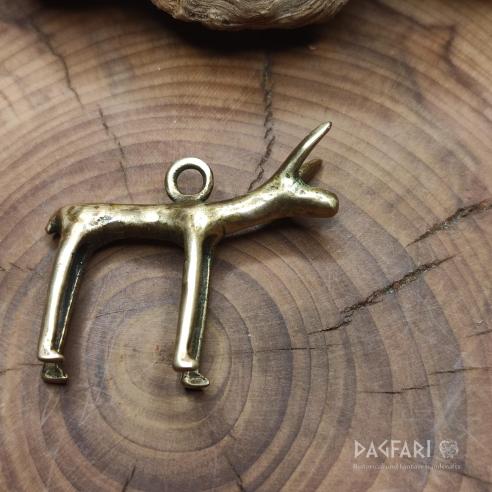 Abbildung Keltischer Hund, Nachbildung vom Alten Hradisko- bronze