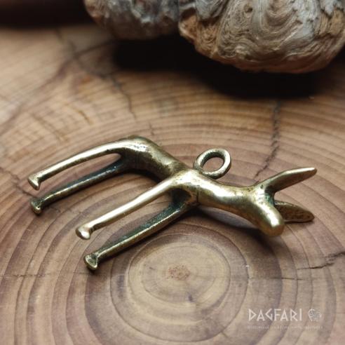 Abbildung Keltischer Hund, Nachbildung vom Alten Hradisko- bronze