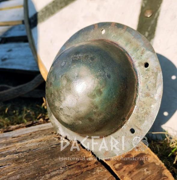 Forged UMBO shield puck - small - honest Czech product