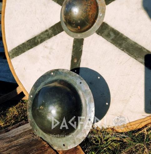 Forged UMBO shield puck - small - honest Czech product