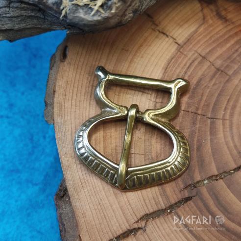 Replik Messingschnalle - Europa, frühes Mittelalter