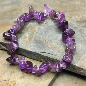 Armband Amethyst - Mäßigung, Reinheit, Spiritualität, geistiges Wissen 2