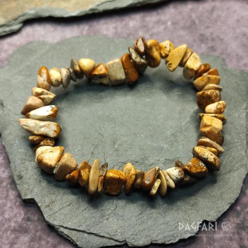 Semi precious Bracelet - Jasper picture for abandoned hearts