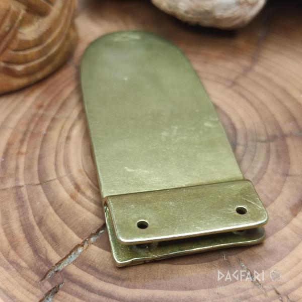 VIKING beautiful brass Strap end - Norway