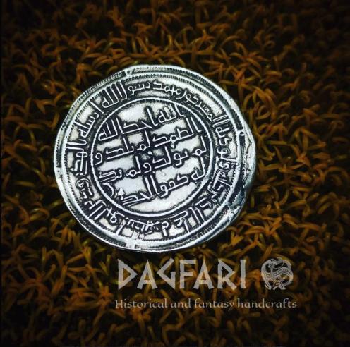 SPECIAL OFFER - HOLIDAY DIRHAMS FOR HIM AND HER - Dirham Jazid II. from the Viking grave