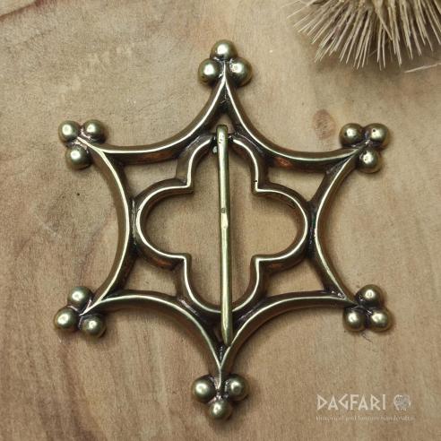 Decorative brooch for medieval clothing - Uta