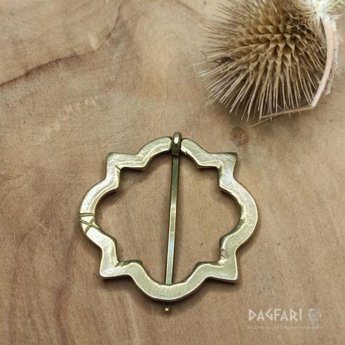 Beliebte Replik der Fürspann Brosche für das Hochmittelalter - Eva