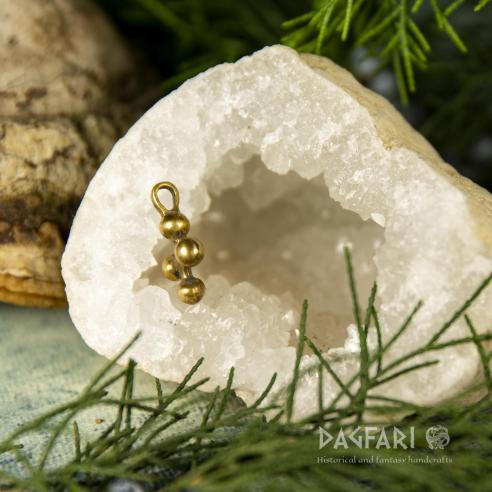 Křížek s kuličkami z baltských zemí a Kyjevské Rusi