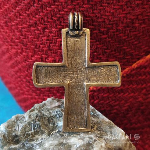 Bronze-Replik des Kreuzes von Mikulčice, Großmähren