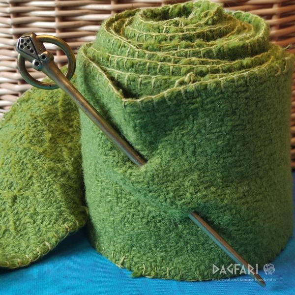 Bronze sheath pin with a circle from Birka, Fibula with ring