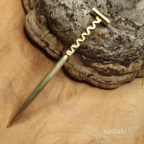 Stylus, tvar T- pisátko pro psaní na voskové tabulce