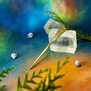 Ancient Viking Bronze Stylus (Writing Instrument - Pen) for writing on wax board 2