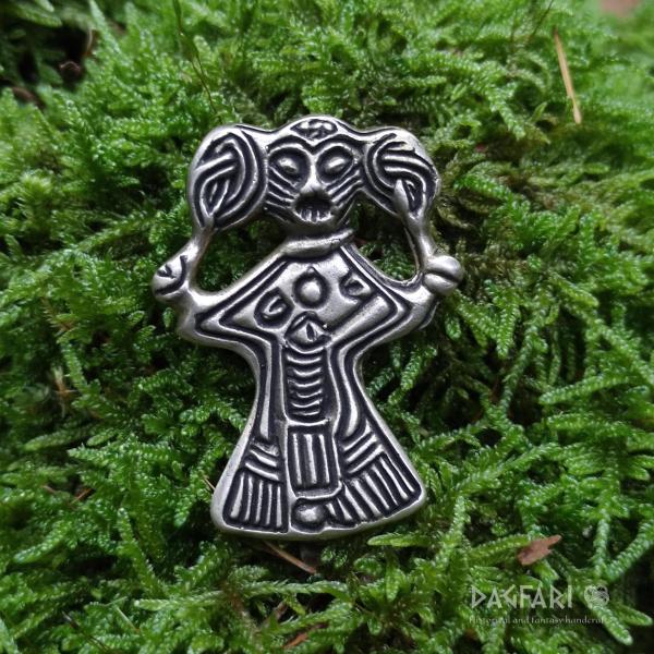 VIKING pendant - Mad Valkyrie from Lake Tissø in Denmark