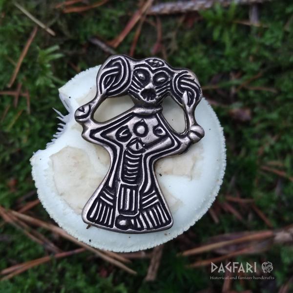 VIKING pendant - Mad Valkyrie from Lake Tissø in Denmark