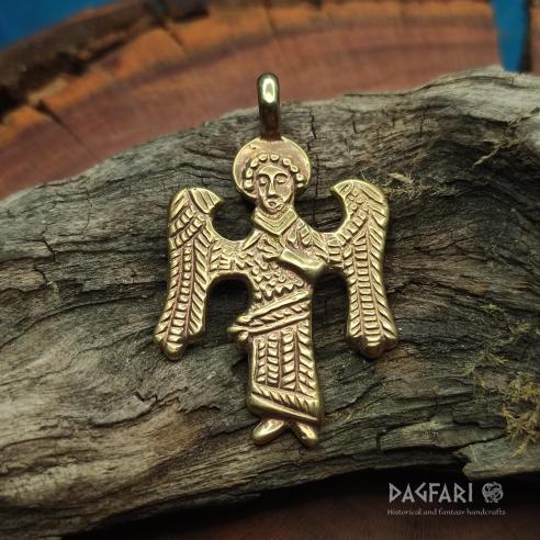 Replica Amulet Archangel Michael - brass