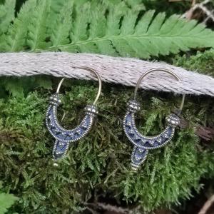 BOJANA - Großmährischer Schläfenringe - Replik - Slawischer Ohrring aus der Altstadt 2