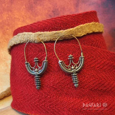 RADBUZA - velké honosné slovanské záušnice, Velká Morava