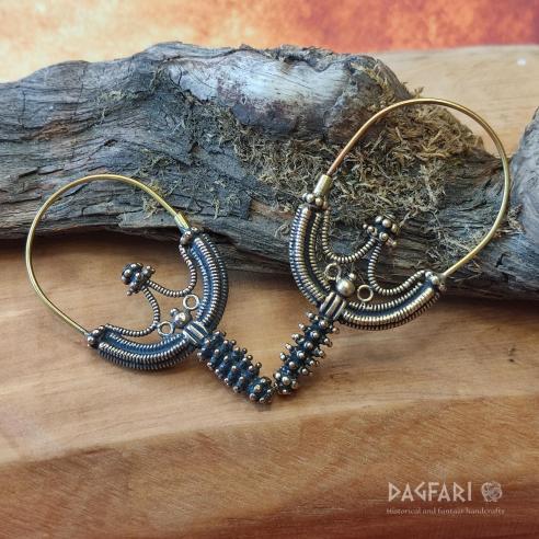 RADBUZA - velké honosné slovanské záušnice, Velká Morava