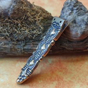 VIKING replika - pevné, úzké, bronzové nákončí - Norsko 2