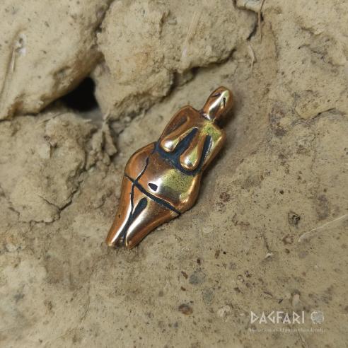 ♡ Venus of Věstonice - replica of a famous statue of a woman, GRAVETTIEN, pendant