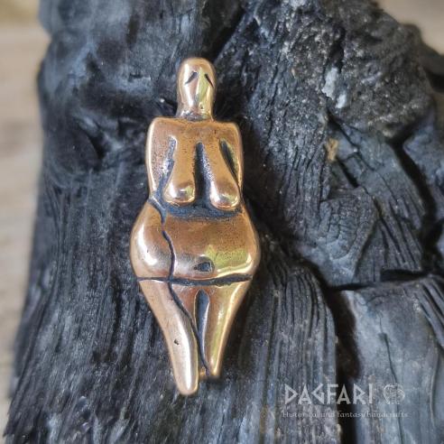 ♡ Venus of Věstonice - replica of a famous statue of a woman, GRAVETTIEN, pendant