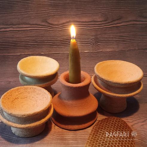 Candlestick Smolensk - replica of a ceramic lamp, 9th - 11th century