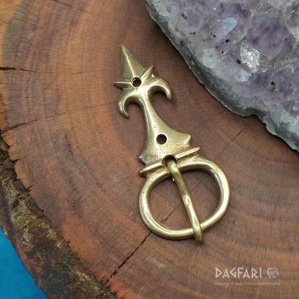 VLADANA 1250 - 1400, Přezka na opasek, vrcholný středověk