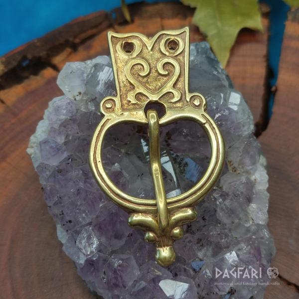 SET GLORY 11th - 13th century, Byzantine motif set buckle and strap end