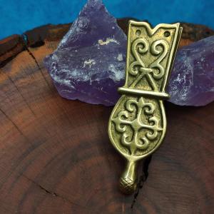 SET GLORY 11th - 13th century, Byzantine motif set buckle and strap end 2