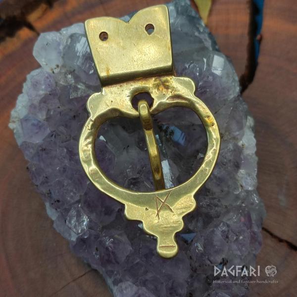 SET GLORY 11th - 13th century, Byzantine motif set buckle and strap end