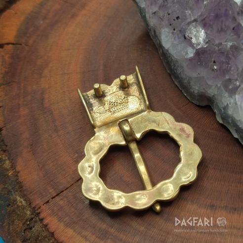 ŽOFIE 1350 - 1500, Přezka na opasek, replika, vrcholný středověk