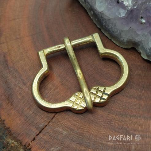 KATKA 14. - 15. století, Přezka na opasek větší, vrcholný středověk