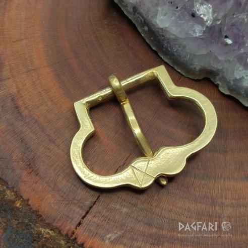 KATKA 14. - 15. století, Přezka na opasek větší, vrcholný středověk