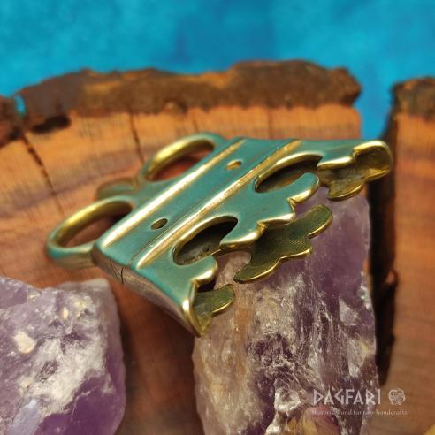 ARNOST - Gürtelendkappen am Ende des Riemens, Hochmittelalter