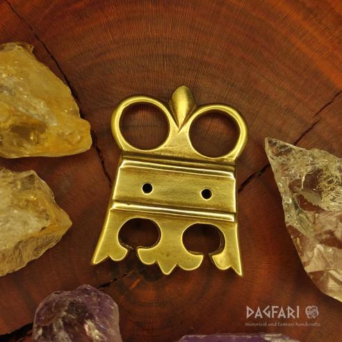 ARNOST - Gürtelendkappen am Ende des Riemens, Hochmittelalter