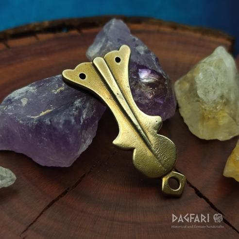 DIETRICH Hochmittelalter Gurtel Riemenzunge