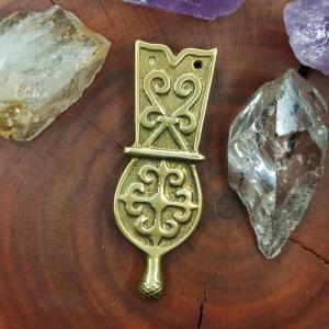 GLORY 11th - 13th century, Byzantine motif strap end from the set 2