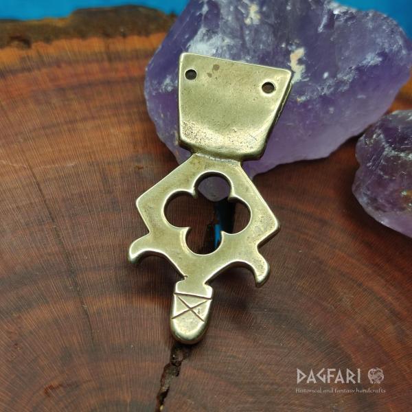 MARKETA Hochmittelalter Gurtel Riemenzunge