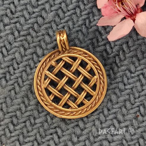 WIKINGER Medaillon Novgorod, Kiewer Rus - Messing