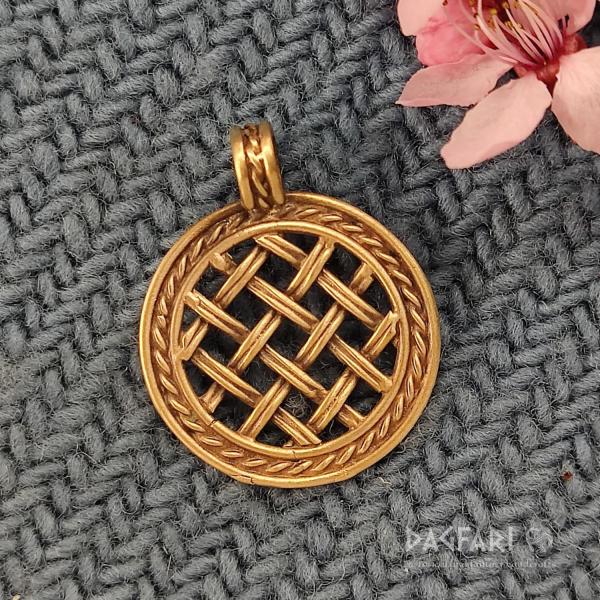 WIKINGER Medaillon Novgorod, Kiewer Rus - Messing