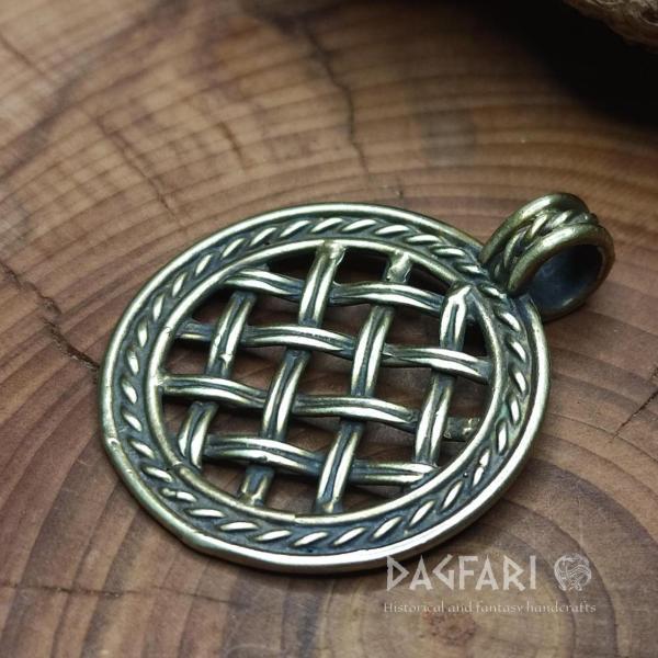 WIKINGER Medaillon Novgorod, Kiewer Rus - Messing