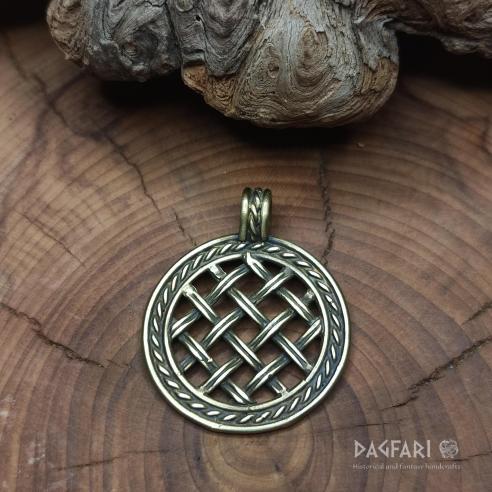 WIKINGER Medaillon Novgorod, Kiewer Rus - Messing
