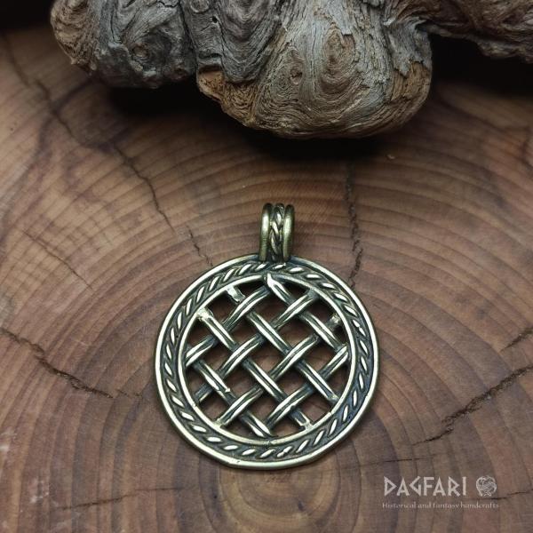 WIKINGER Medaillon Novgorod, Kiewer Rus - Messing