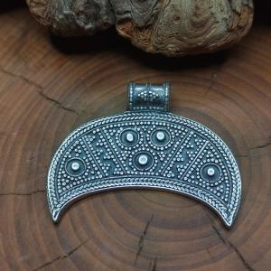 REPLIKA LUNICE Velkomoravská luneta stříbrná, Ag 925/1000