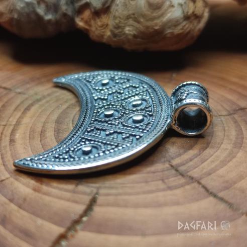 REPLIKA LUNICE Großmährische Lünette Silber, Ag 925/1000